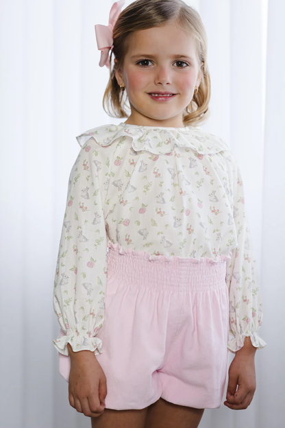 Sal & Pimenta Marshmallow Bunnies Bubbly Shorts and Top Set - Persnickety Shop