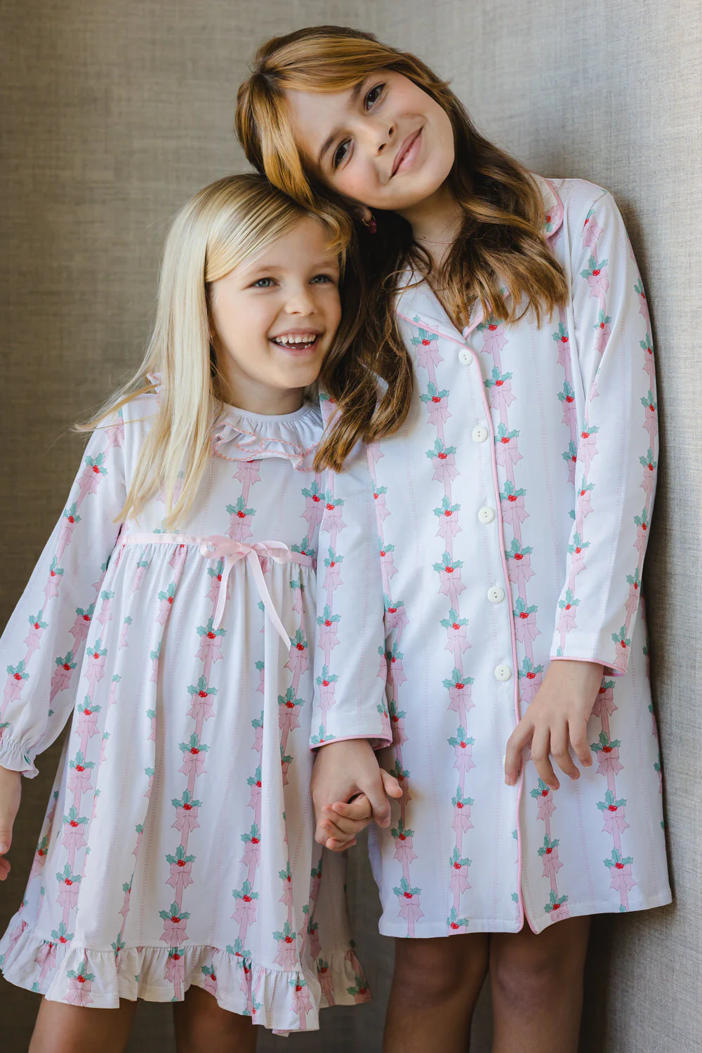 Sal & Pimenta Pink Mistletoe Nightgown - Persnickety Shop