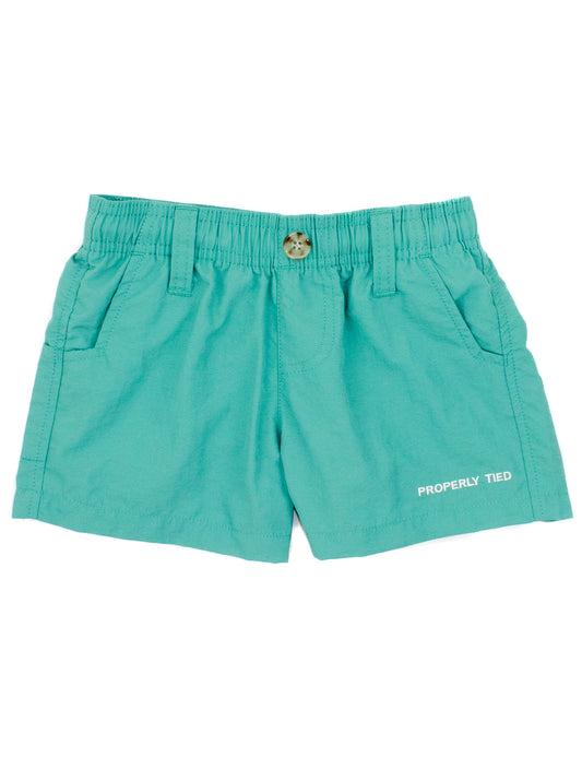 Properly Tied Boys Mallard Short Soft Green - Persnickety Shop