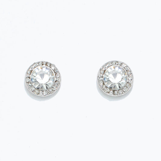 Earrings-Sparkling Clear Crystals