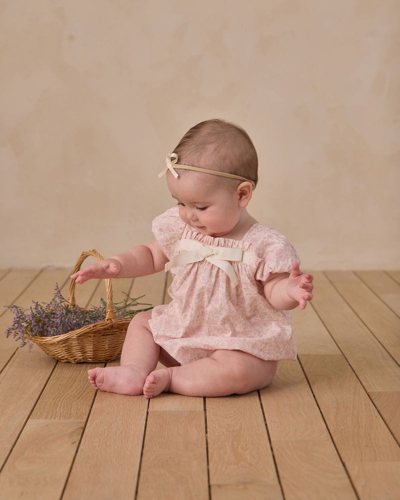 LYLA ROMPER LAVENDER FLORAL - Persnickety Shop