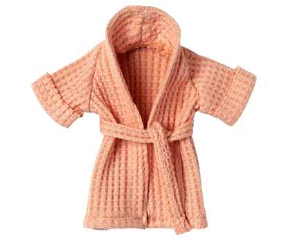 Maileg NEW Bathrobe, Mum mouse - Coral