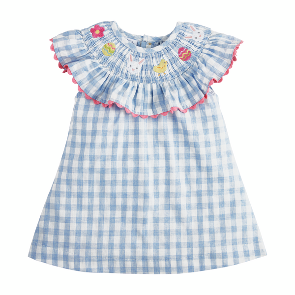 EASTER SMOCKED BABY DRESS