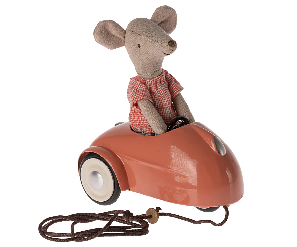 Car Mouse- Coral