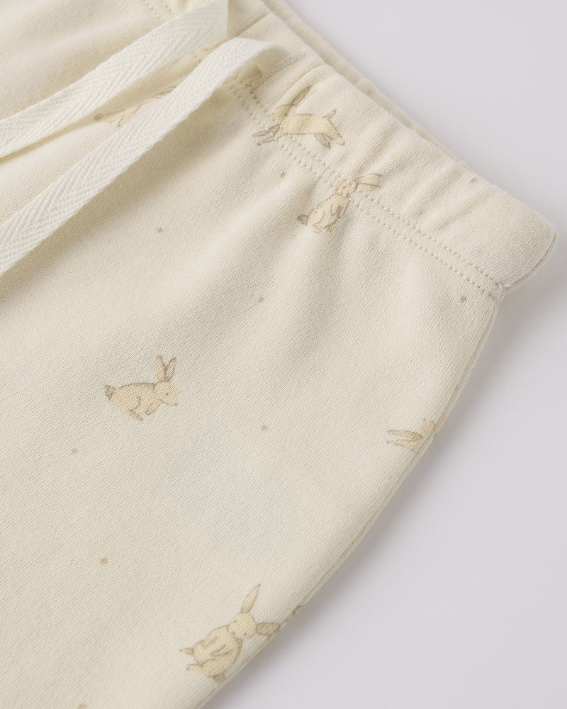 Wrap Top + Footed Pant Set || Bunnies - Persnickety Shop