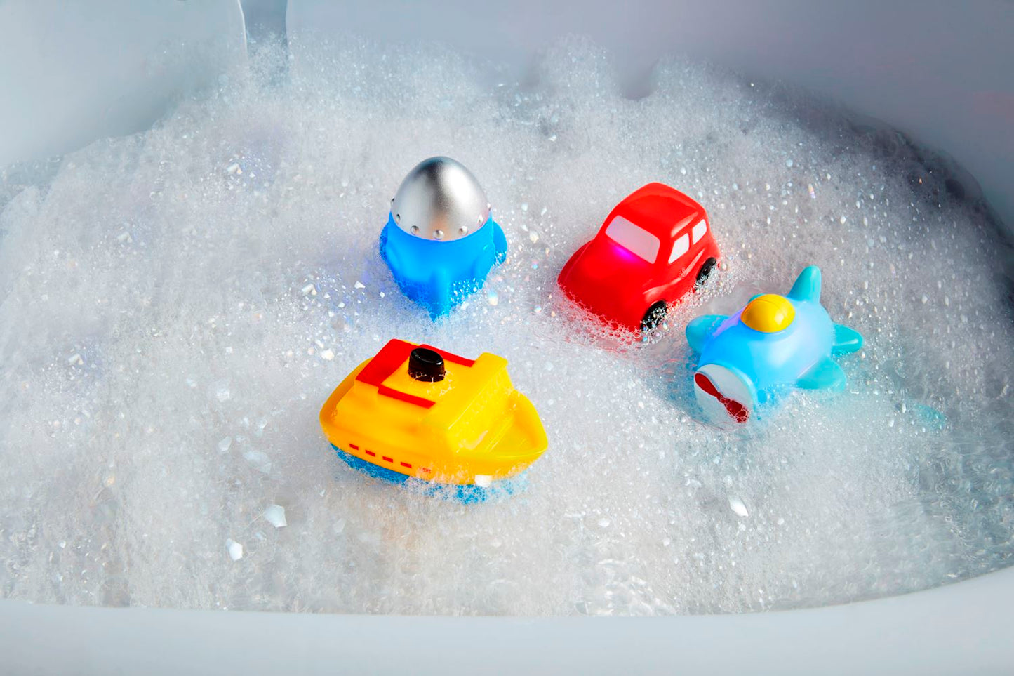 Light-Up Transportation Bath Toys - Persnickety Shop