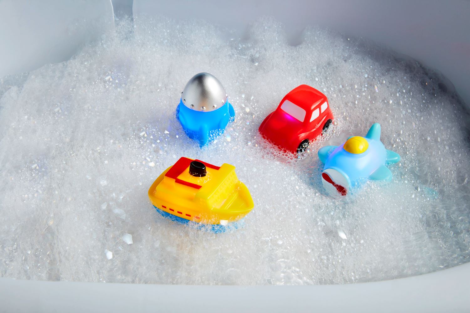 Light-Up Transportation Bath Toys - Persnickety Shop