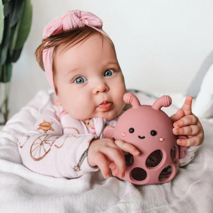 Garden Party Collection - Honey Bee Teether - Persnickety Shop