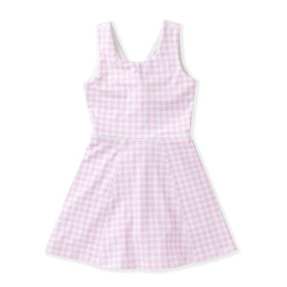 Swoon Pink Gingham Active Tennis Dress - Persnickety Shop
