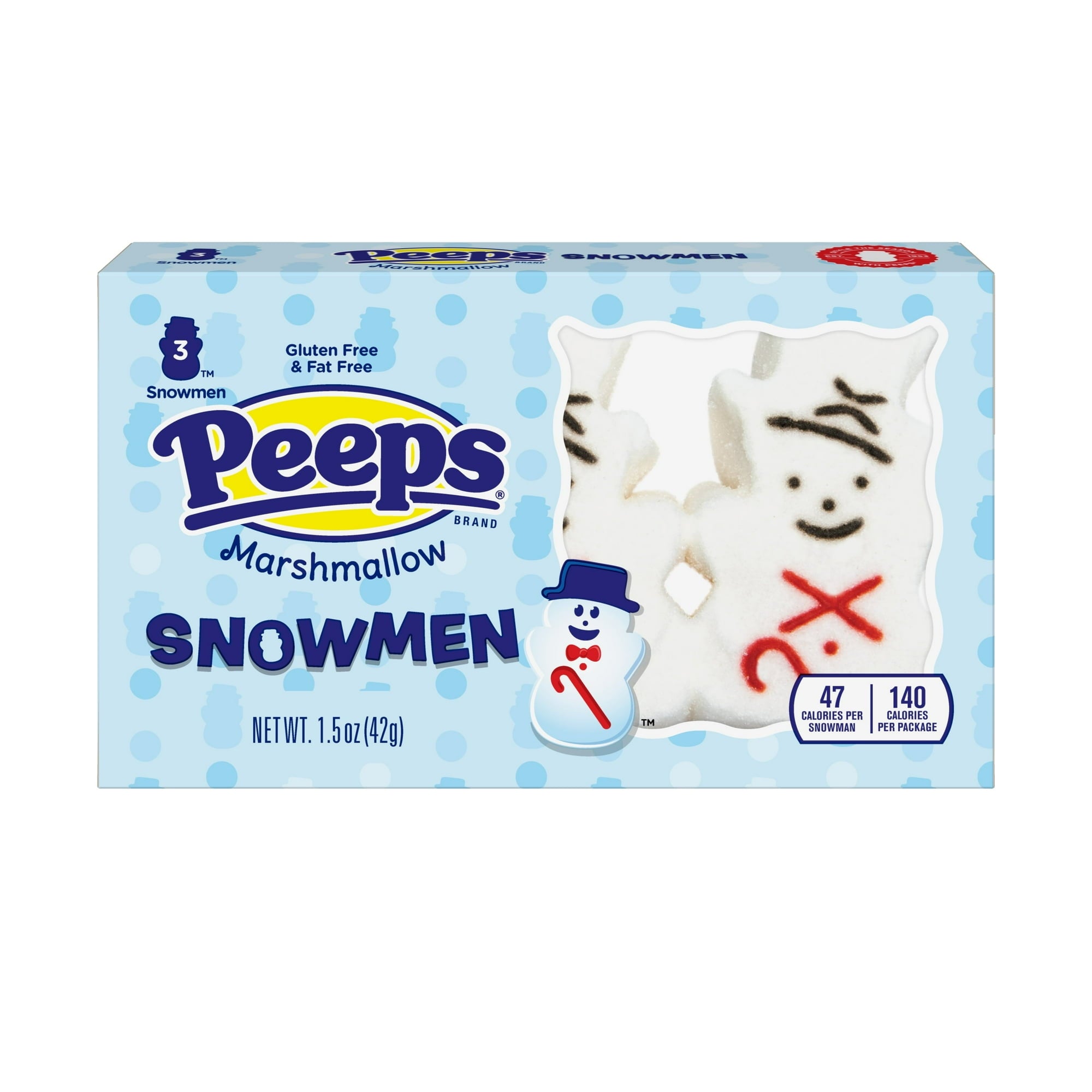 PEEPS SNOWMAN MARSHMALLOW