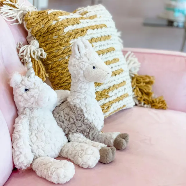 Cream Putty Unicorn -13" Plush Toy - Persnickety Shop