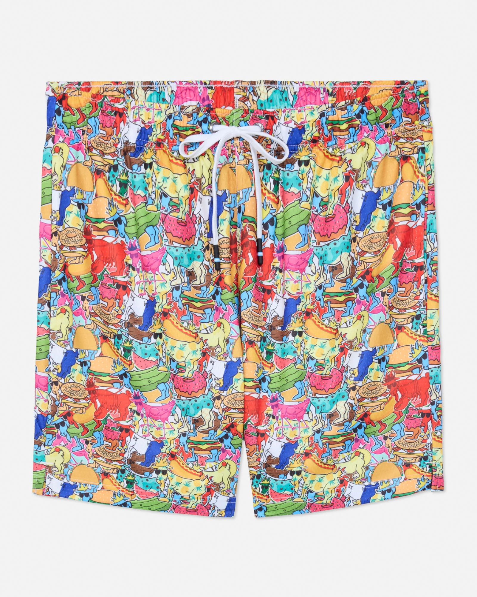 GOAT USA Kids' Sticker AOP '26 Mesh Shorts - Persnickety Shop