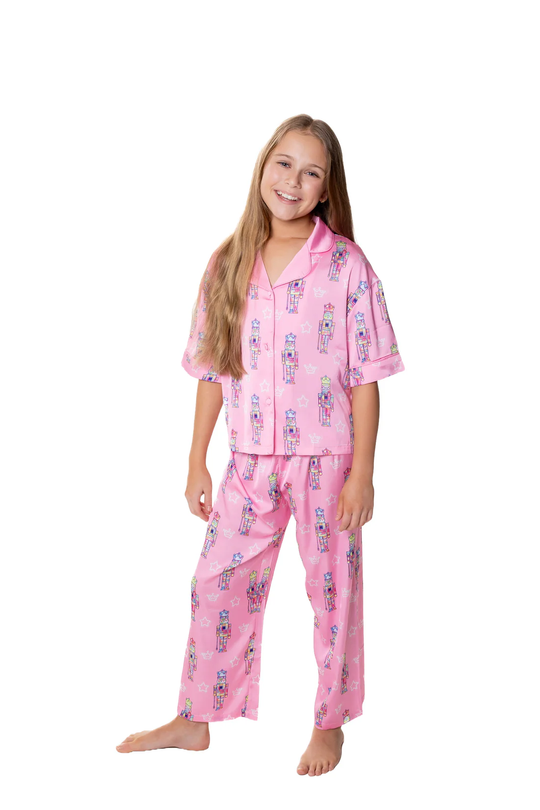 Sunshine Society Kids Silky Nutcracker Pajamas - Persnickety Shop