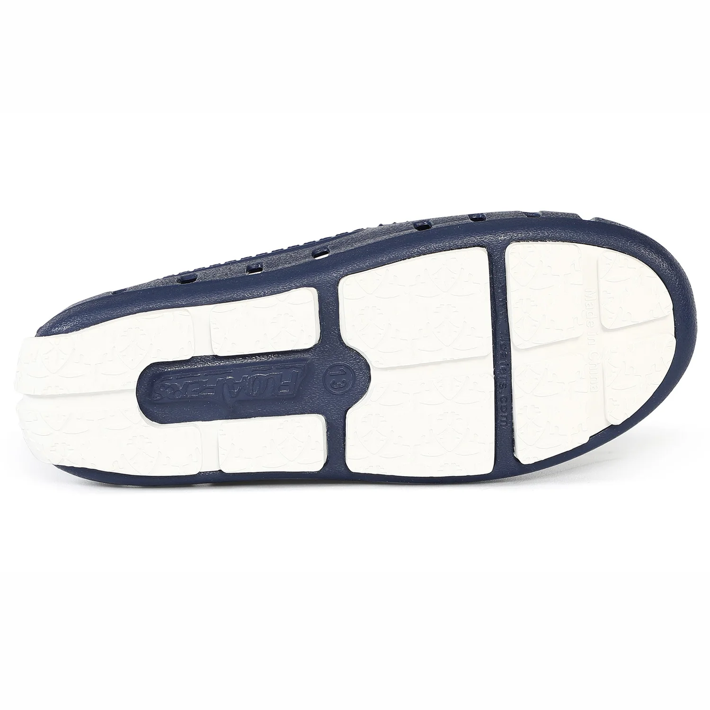 FLOAFERS PRODIGY DRIVER - KIDS- Navy Peony/Bright White - Persnickety Shop