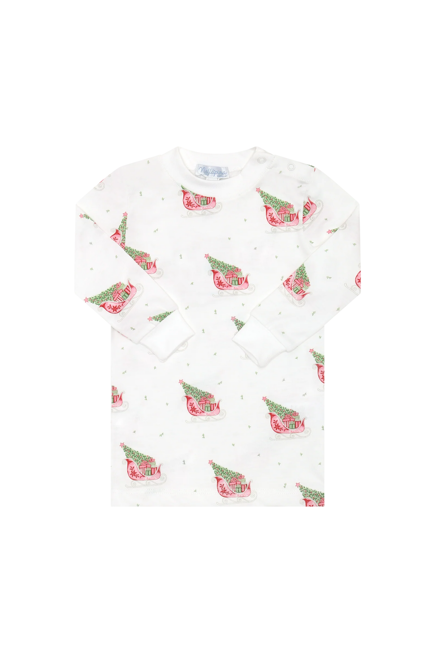 Nellapima Red Merry Sleighs Pajamas - Persnickety Shop