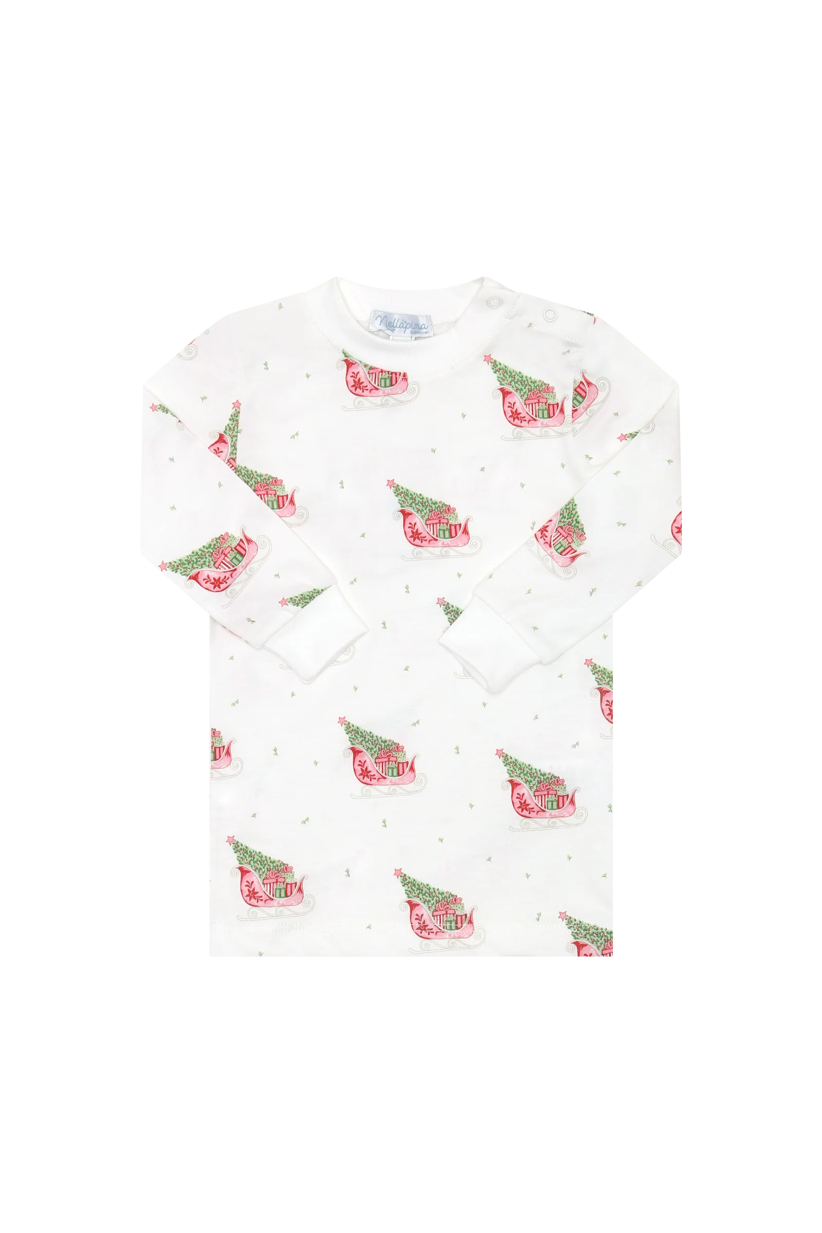 Nellapima Red Merry Sleighs Pajamas - Persnickety Shop