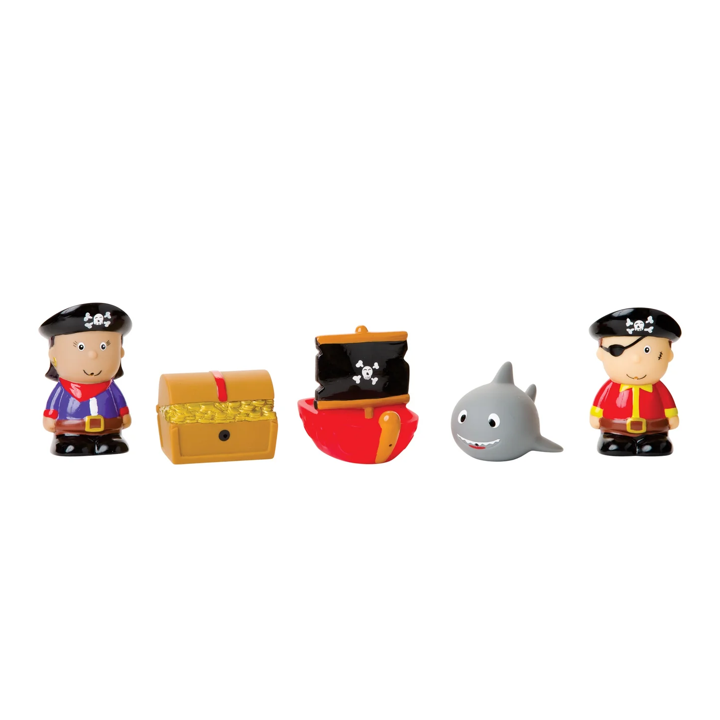 PIRATE PARTY SQUIRTIE BABY BATH TOYS - Persnickety Shop