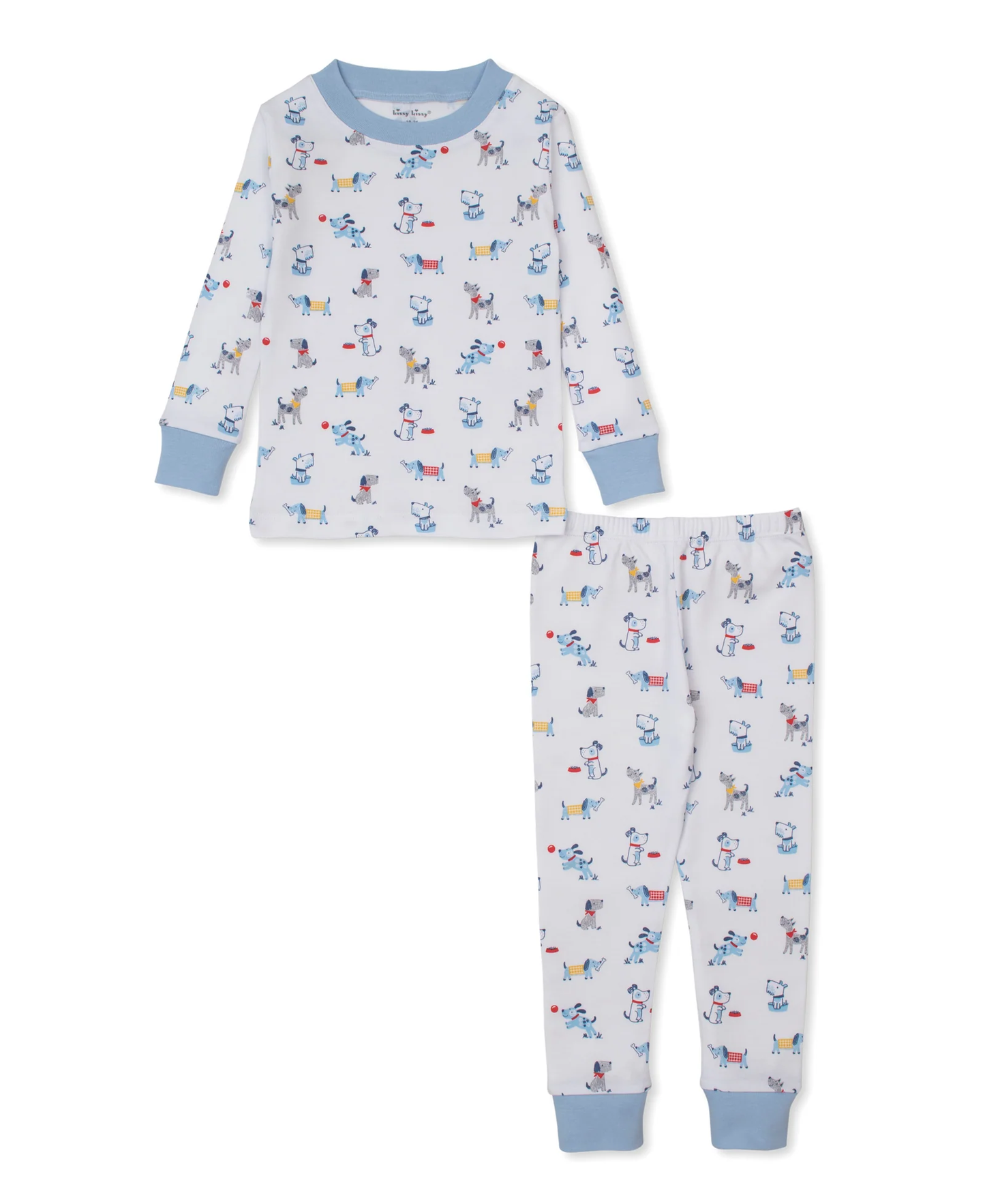 Kissy Kissy Puppy Patch Toddler Pajama Set - Persnickety Shop