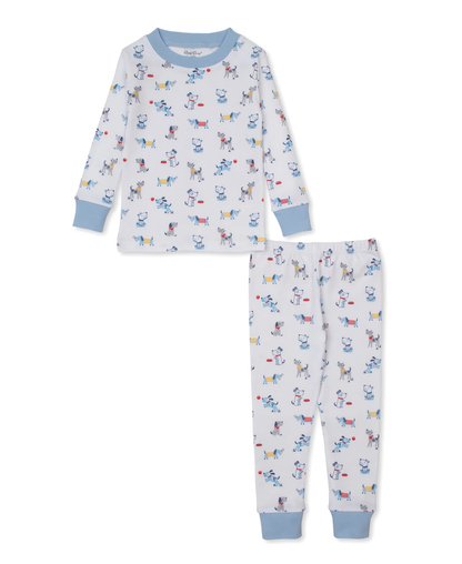 Kissy Kissy Puppy Patch Toddler Pajama Set - Persnickety Shop