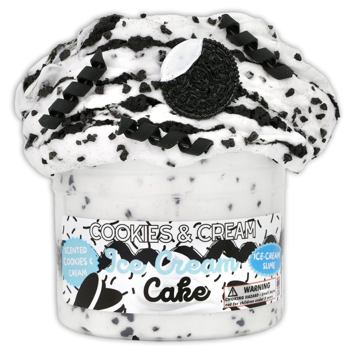 Dope Slimes- COOKIES & CREAM ICE-CREAM CAKE - Persnickety Shop