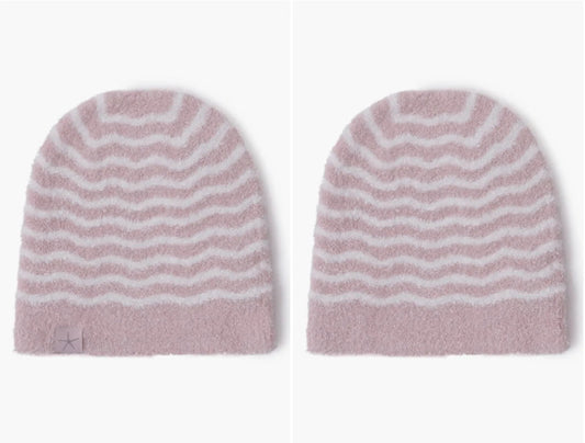 Barefoot Dreams CozyChic Lite® Baby Wavy Stripe Beanie - Persnickety Shop