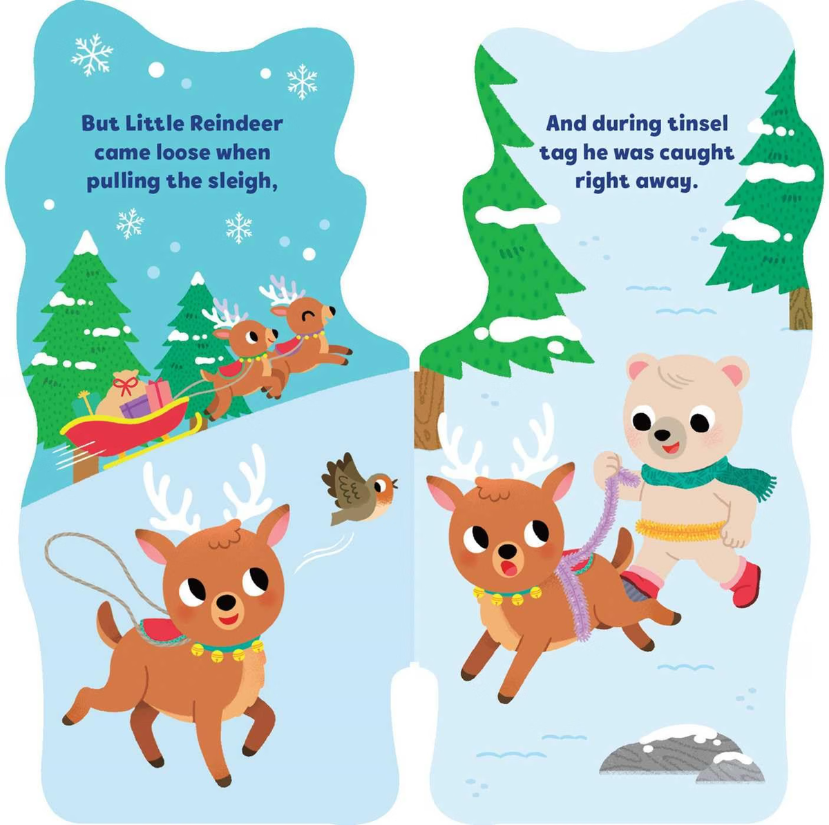 Little Reindeer (Little Shaped Board Books) by Maggie Fischer