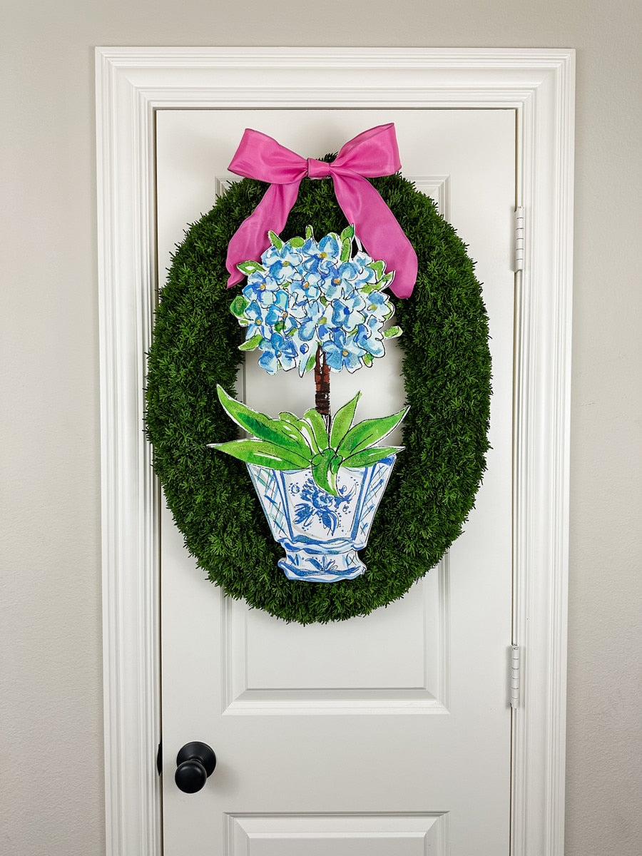 The Round Top Collection Rosanne Beck Blue Hydrangea - Persnickety Shop