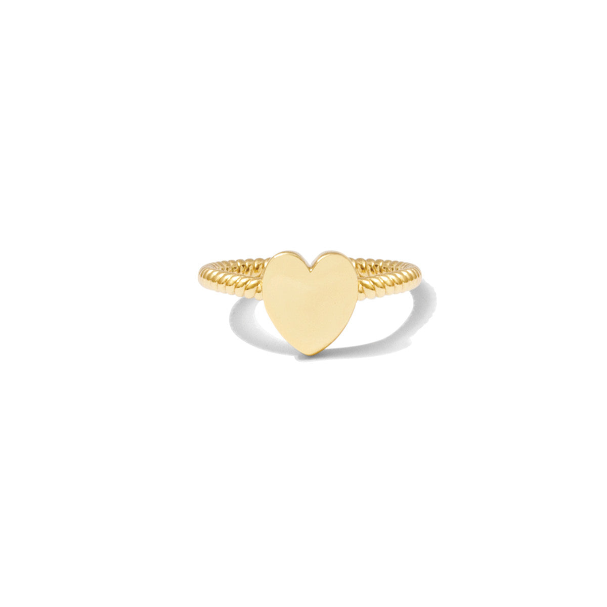 Simple Heart Adjustable Ring - Persnickety Shop