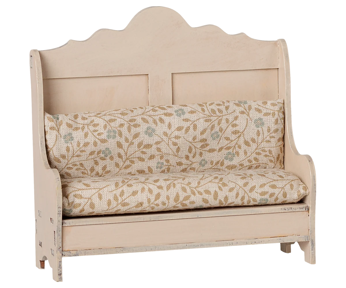 PREORDER MAILEG NEW Kitchen bench, Mouse - Light sand