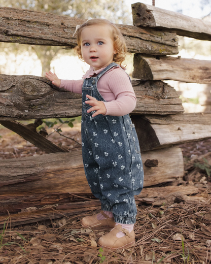 RYLEE + CRU VINTAGE OVERALL HEART DITSY