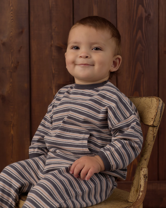 RYLEE + CRU RELAXED SET BLUE STRIPE - Persnickety Shop