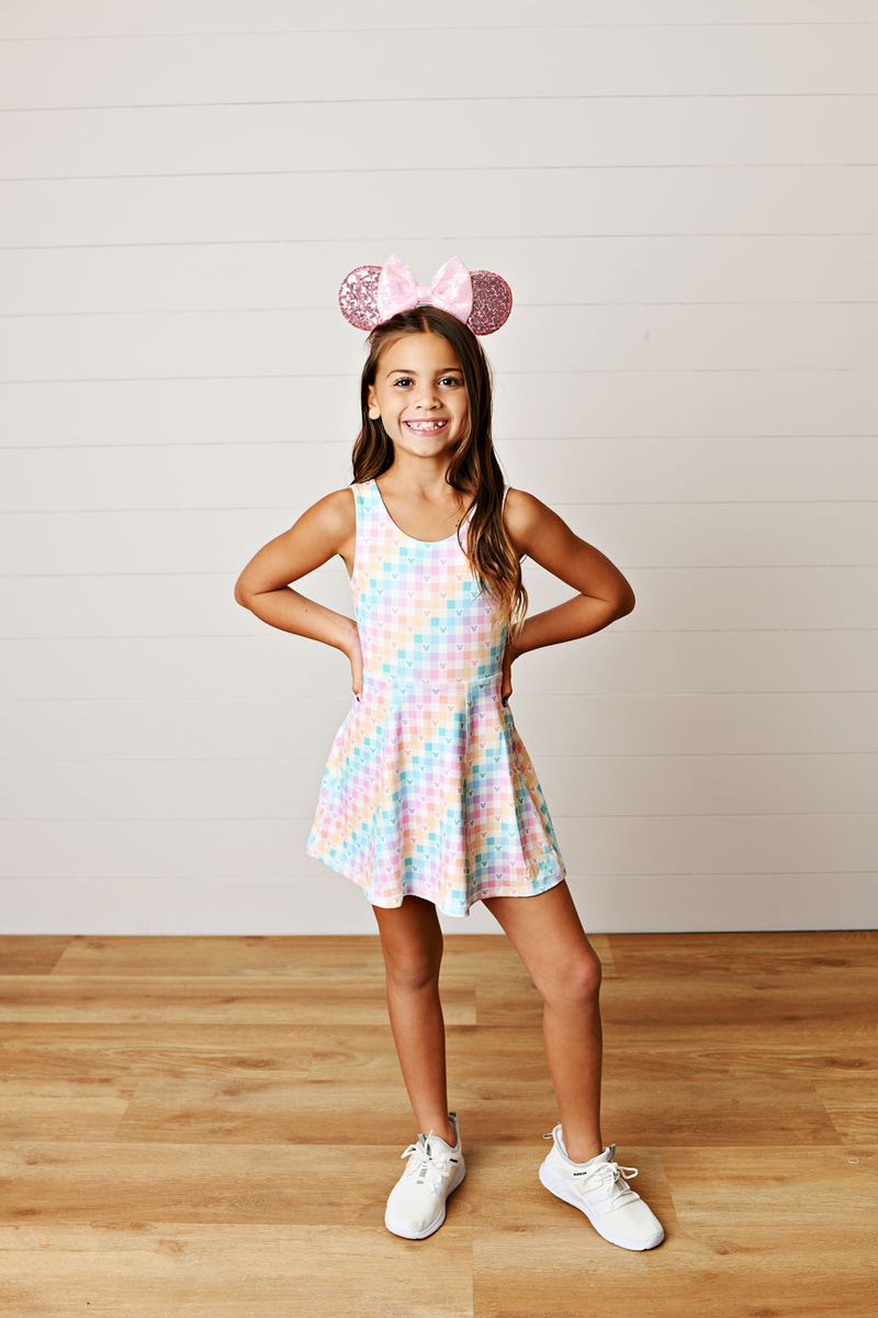 Swoon Gingham Mouse Active Tennis Dress - Persnickety Shop