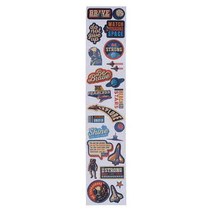 Be Strong and Courageous Sticker Roll - Joshua 1:9