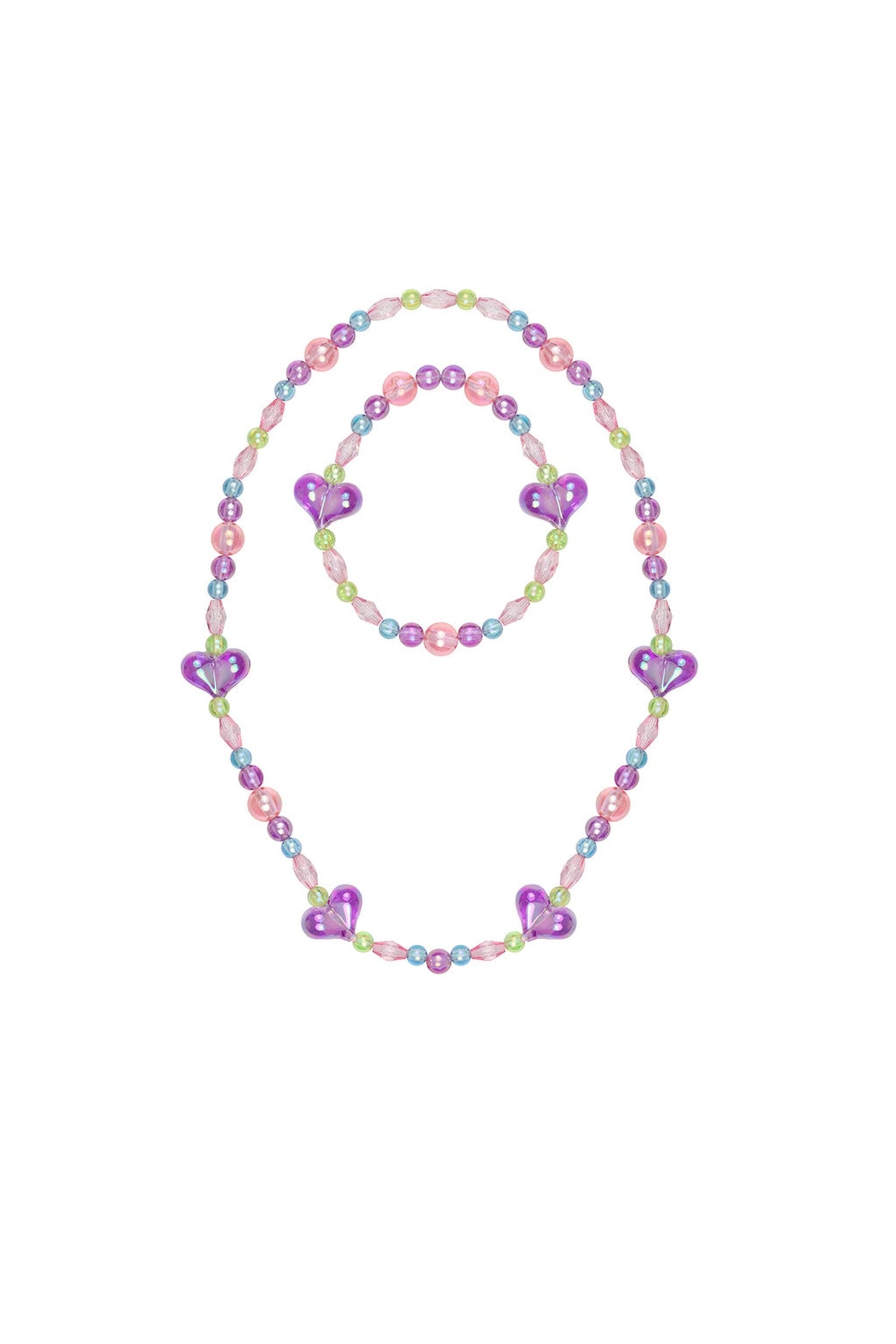 My Heart Will Go On Necklace & Bracelet Set - Persnickety Shop