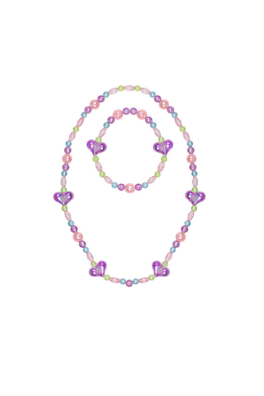 My Heart Will Go On Necklace & Bracelet Set - Persnickety Shop