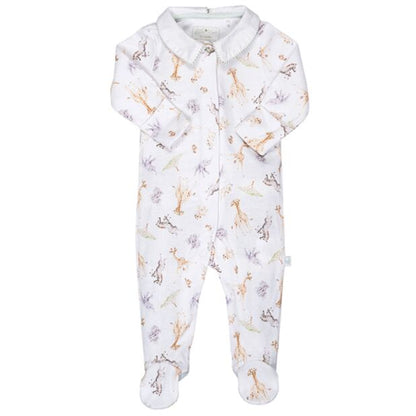 WRENDALE DESIGNS PATTERNED BABY FOOTIE - Persnickety Shop