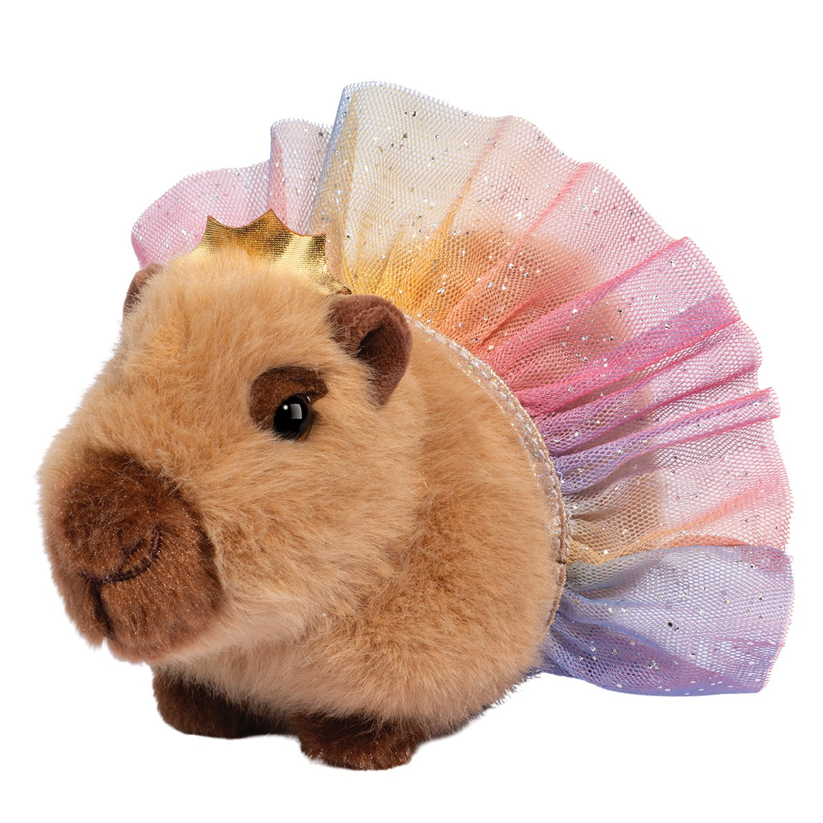 Douglas Chattie Soft Capybara with Tutu - Persnickety Shop