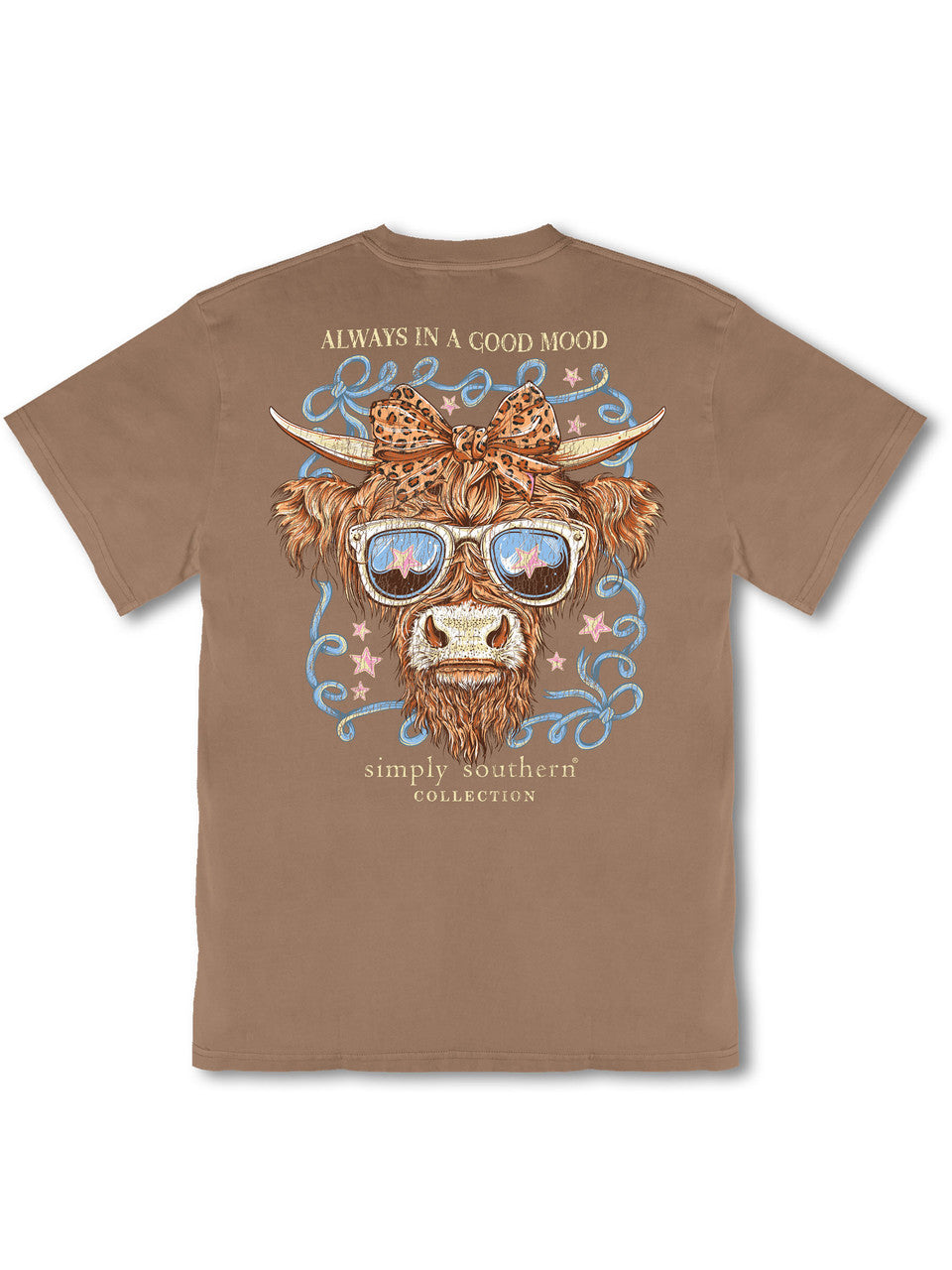 Simply Southern Girls Highland Cow T-Shirt - Persnickety Shop