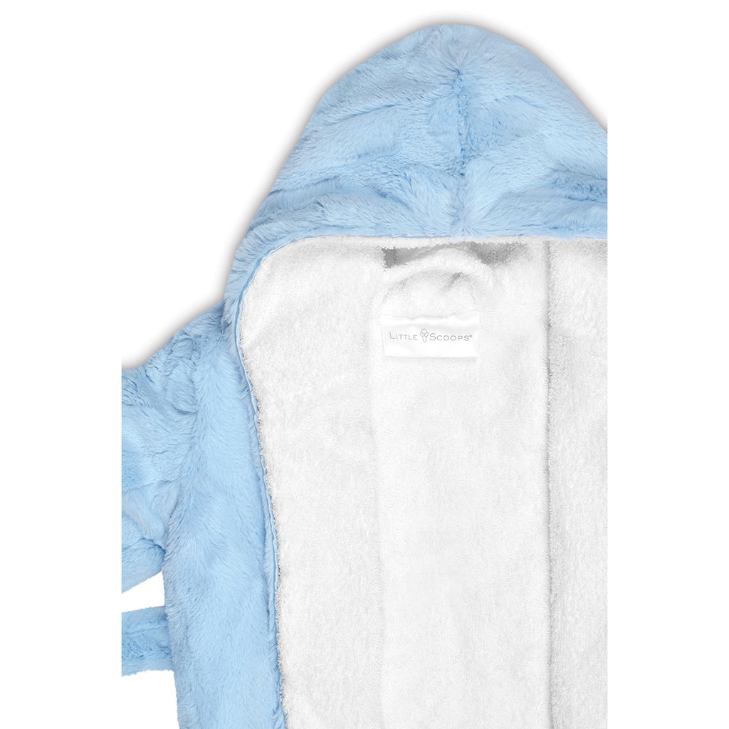 iscream Little Scoops Blue Hooded Robe - Persnickety Shop
