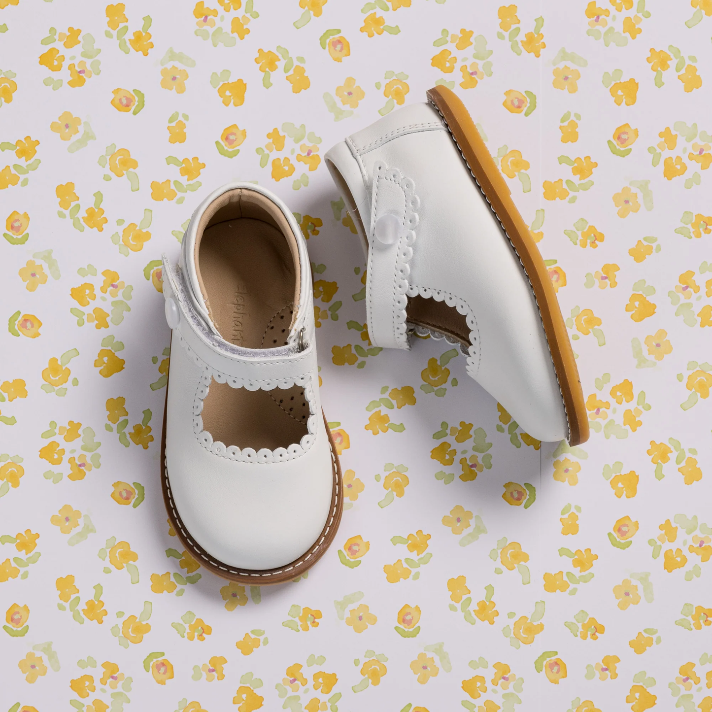 ELEPHANTITO Mary Jane White - Persnickety Shop