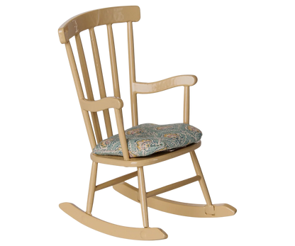 Maileg NEW Rocking chair, Mouse - Wheat