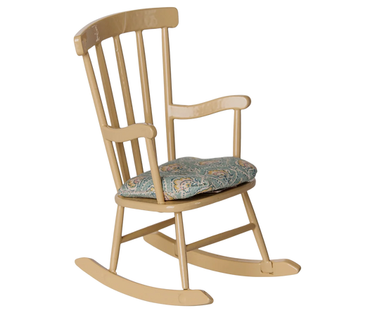 Maileg NEW Rocking chair, Mouse - Wheat