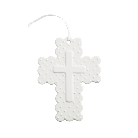 CERAMIC DOT CROSS - Persnickety Shop