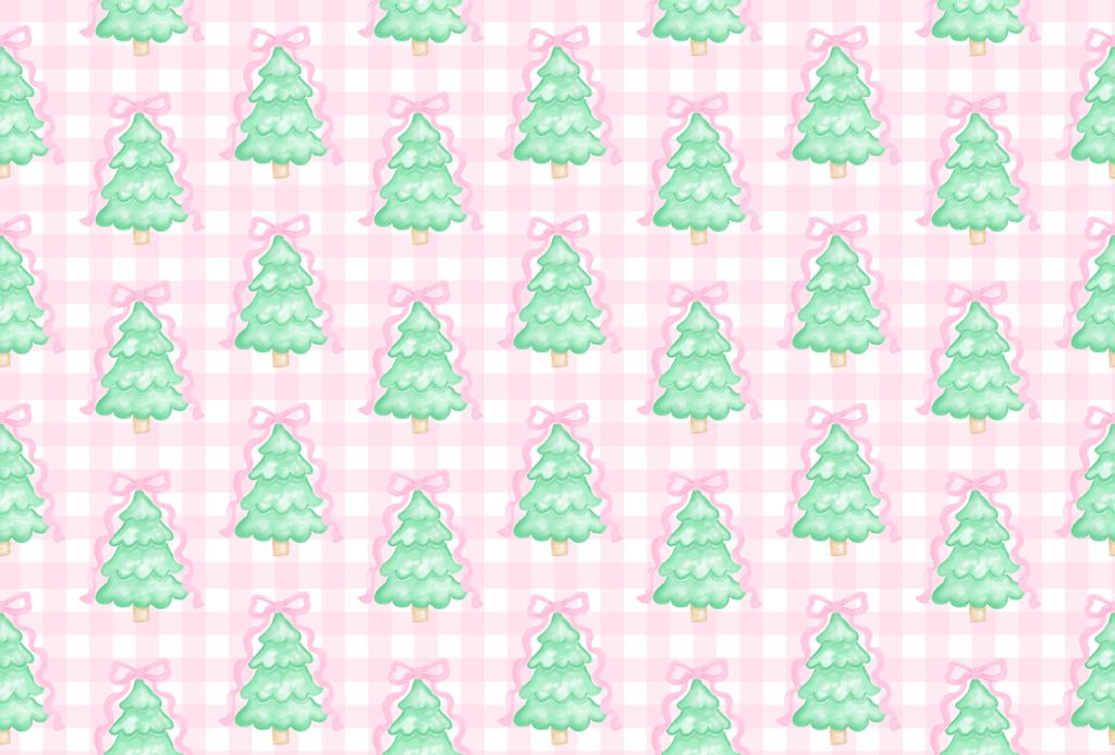 James & Lottie Gingham Christmas Tree Lounge GIRL One Piece Zip Up - Persnickety Shop