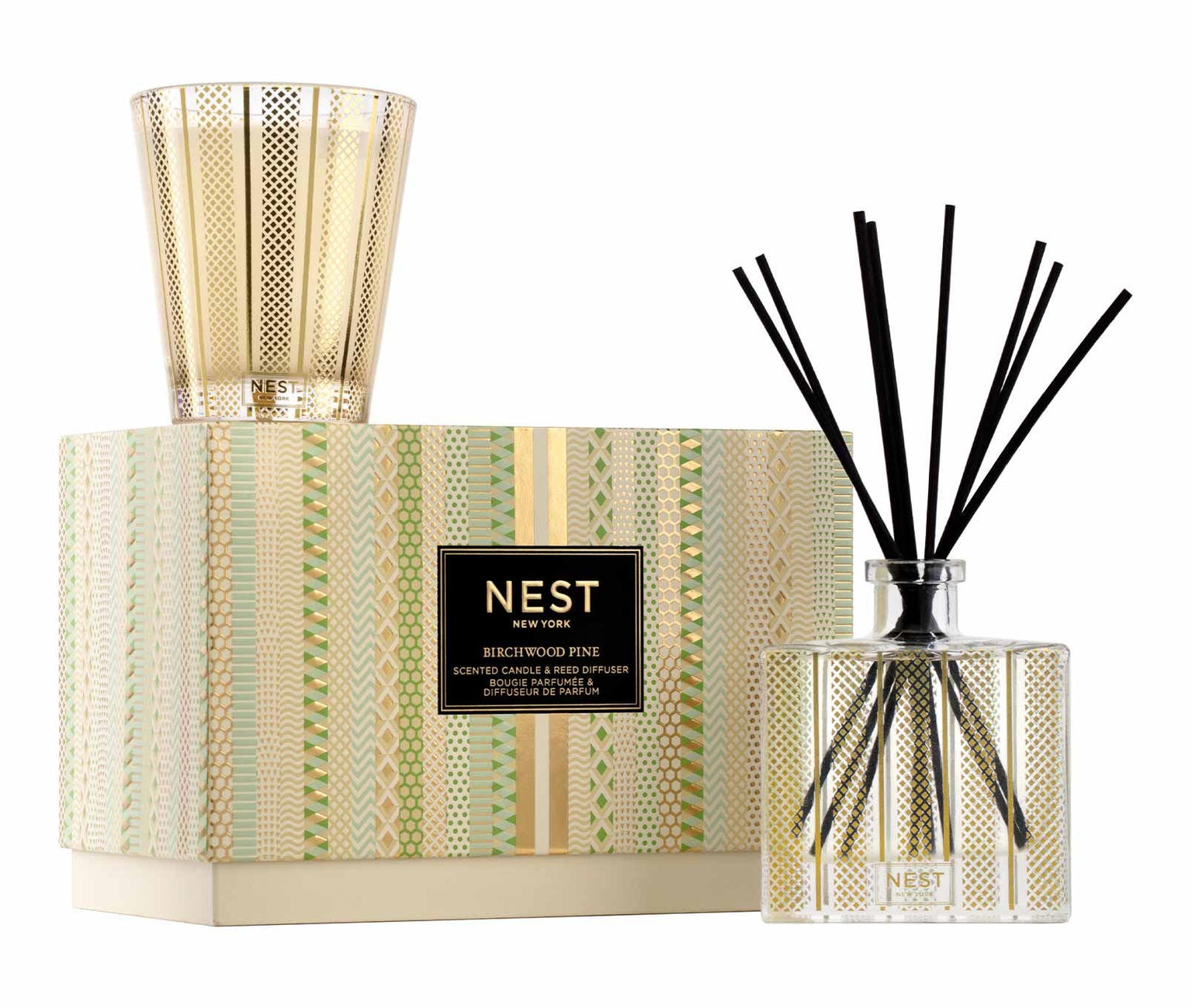 Birchwood Pine Classic Candle & Diffuser Set - Persnickety Shop