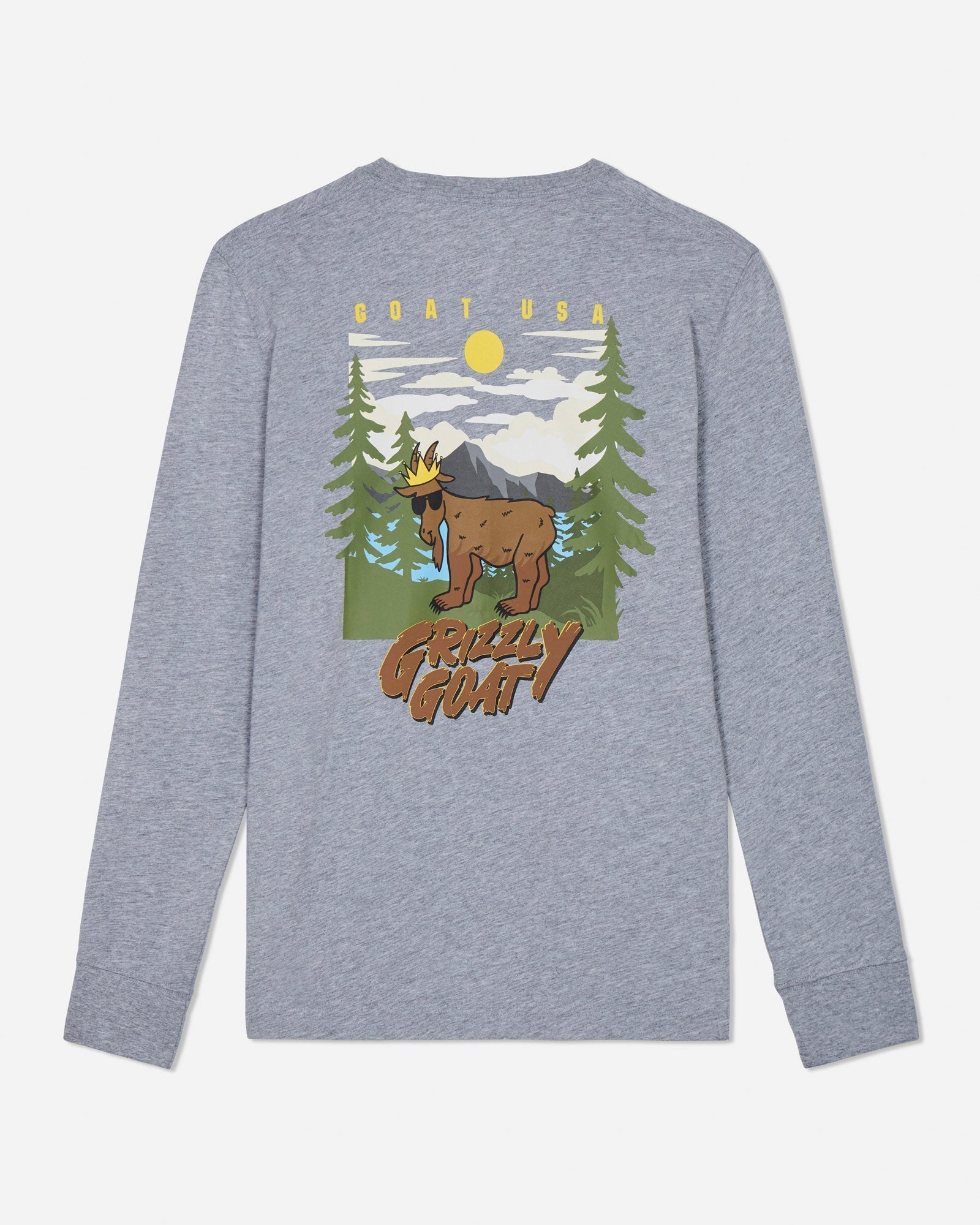 Grizzly GOAT Long Sleeve T-Shirt - Persnickety Shop