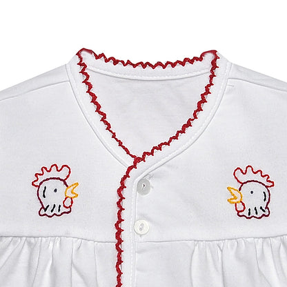 Garnet/Black Unisex Diaper  Set