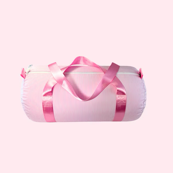 Oh! Mint Preppy Stripes Duffells, Bibs, and Totes - Persnickety Shop