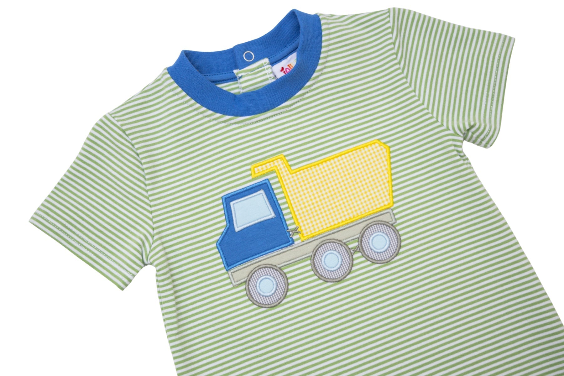 Jellybean Boy Dump Truck Romper - Persnickety Shop