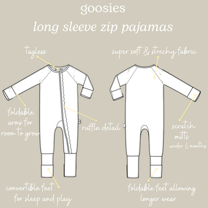 GOOSIES Convertible Zip Pajamas - Camo